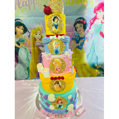 Pastel Infantil 4632 Princesas